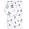Disney Lilo i Stitch White gumirana plahta 90x200 cm