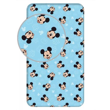 Disney Mickey gumis lepedő blue 90x200cm