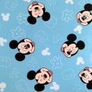Disney Mickey Funny Head gumena plahta 90x200 cm