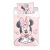 Disney Minnie ovis ágyneműhuzat powder pink 100x135cm 40x60cm