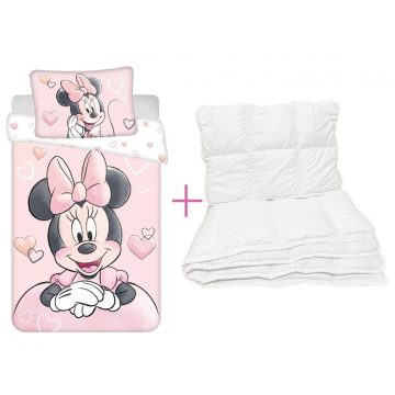 Disney Minnie ovis ágynemű szett (power pink)