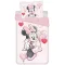 Disney Minnie Heart Balloons posteljina 140×200cm, 70×90 cm