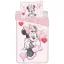 Disney Minnie Heart Balloons posteljina 140×200cm, 70×90 cm