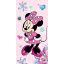 Disney Minnie Pink Floral kupaonski ručnik, ručnik za plažu 70x140cm