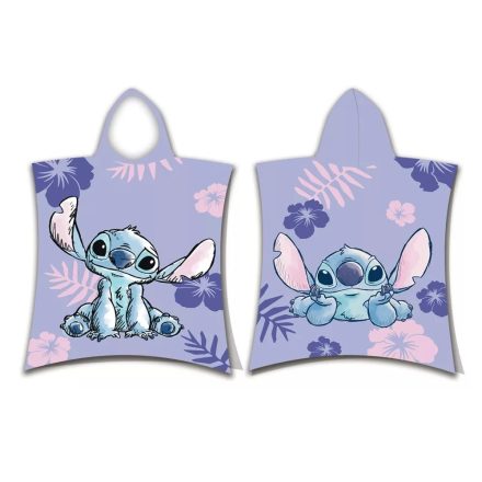 Lilo és Stitch a csillagkutya poncsó törölköző 50x115cm