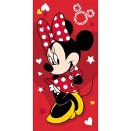   Disney Minnie Pretty in Red ručnik za kupanje, ručnik za plažu 70x140cm