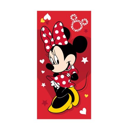 Disney Minnie törölköző fürdőlepedő red 70x140cm