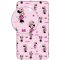 Disney Minnie Pretty in Pink podmetač s gumom 90x200 cm