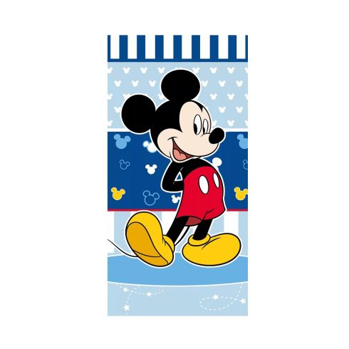 Disney Mickey törölköző fürdőlepedő blue 70x140cm