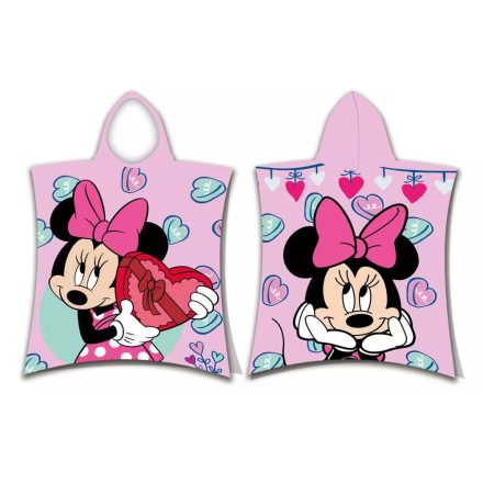 Disney Minnie poncsó törölköző sweets 50x115cm