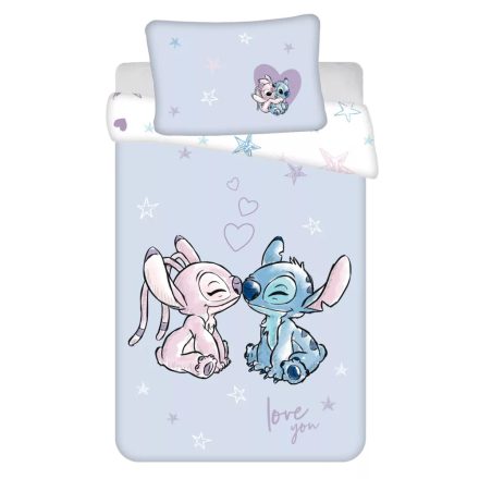 Disney Lilo és Stitch A csillagkutya ovis ágyneműhuzat purple 100x135cm 40x60cm