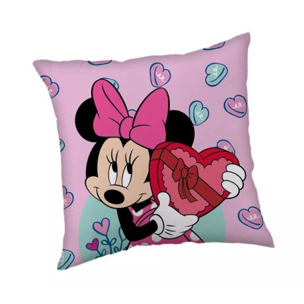 Disney Minnie párnahuzat purple 40x40cm (velúr)