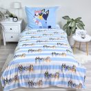 Bluey Family ágyneműhuzat 140×200cm, 70x90 cm