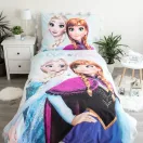 Disney Snježno kraljevstvo Light Blue posteljina 140×200cm, 70×90 cm