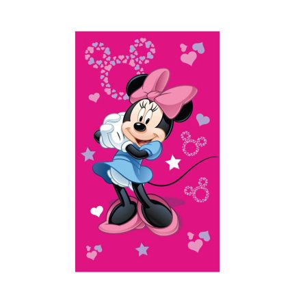 Disney Minnie kéztörlő pink 30x50 cm