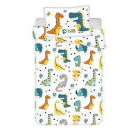   Dinosaurusi Roaring Colors dječja, vrtićka posteljina 100x135cm, 40x60 cm