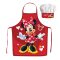 Disney Minnie Red Hearts dječja pregača, set od 2 dijela