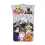 Naruto Grey navlaka za posteljinu 140×200cm, 70×90 cm