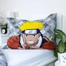 Naruto Grey navlaka za posteljinu 140×200cm, 70×90 cm