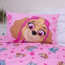 Psići u ophodnji Girls Friends dječja posteljina za vrtić 100×135cm, 40×60 cm