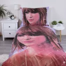 Taylor Swift Swiftie navlaka za posteljinu 140×200cm, 70×90 cm