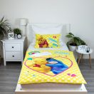 Disney Winnie Pooh Smile dječji, vrtićki set posteljine 100×135 cm, 40×60 cm