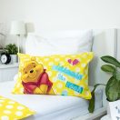 Disney Winnie Pooh Smile dječji, vrtićki set posteljine 100×135 cm, 40×60 cm