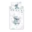 Disney Lilo i Stitch Ohana White Set posteljine 140×200cm, 70×90 cm