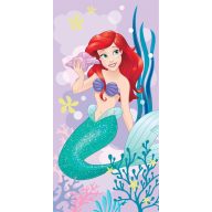   Disney Princeze Ariel Pink ručnik za kupanje, ručnik za plažu 70x140cm