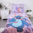 Disney Lilo i Stitch Kiss navlaka za poplun 140x200 cm, 70x90 cm