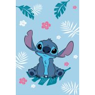 Disney Lilo i Stitch Blue mekana deka 100x150cm
