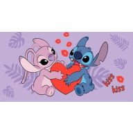   Disney Lilo i Stitch Kiss ručnik za kupanje, ručnik za plažu 70x140cm