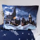 Harry Potter Hogwarts Night mikrofibra posteljina 140×200cm, 70×90 cm