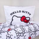 Hello Kitty White posteljina 140×200cm, 70×90 cm