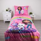 Gabina kućica za lutke Rainbow Party posteljina 140x200cm, 70x90 cm mikrofibra