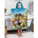 Psići u ophodnji Funny Day pončo ručnik za plažu 50x115cm