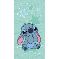   Disney Lilo és Stitch, A csillagkutya Starstitch fürdőlepedő, strand törölköző 70x140cm