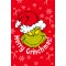 A Grincs Merry Grinchmas mikroflanel takaró 100x150cm