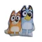 Bluey Pals Hug formapárna, díszpárna 34x28 cm