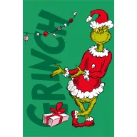 A Grincs Merry Presents mikroflanel takaró 100x150cm