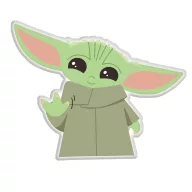 Star Wars Baby Yoda formapárna, díszpárna