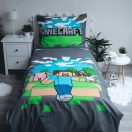 Minecraft Pixel Paradise posteljina 140×200cm, 70×90 cm