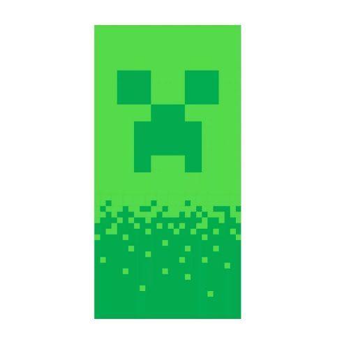Minecraft törölköző fürdőlepedő Creeper