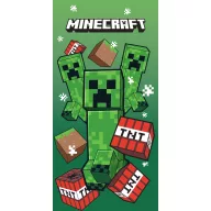   Minecraft TNT Creepers fürdőlepedő, strand törölköző 70x140cm (Fast Dry)