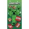 Minecraft TNT Creepers fürdőlepedő, strand törölköző 70x140cm (Fast Dry)
