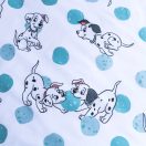 Disney 101 Dalmatinac Blue Spots dječja posteljina za vrtić 100x135 cm, 40x60 cm