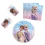 Disney Jégvarázs Wind party szett 36 db-os 23 cm-es tányérral