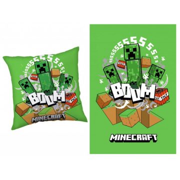 Minecraft párna és takaró szett boom