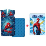   Spider-Man Light dječji, vrtićki set posteljine i polarne deke