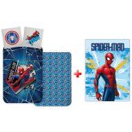   Spider-Man Light Thwip dječji vrtićki set posteljine i polarna pokrivač
